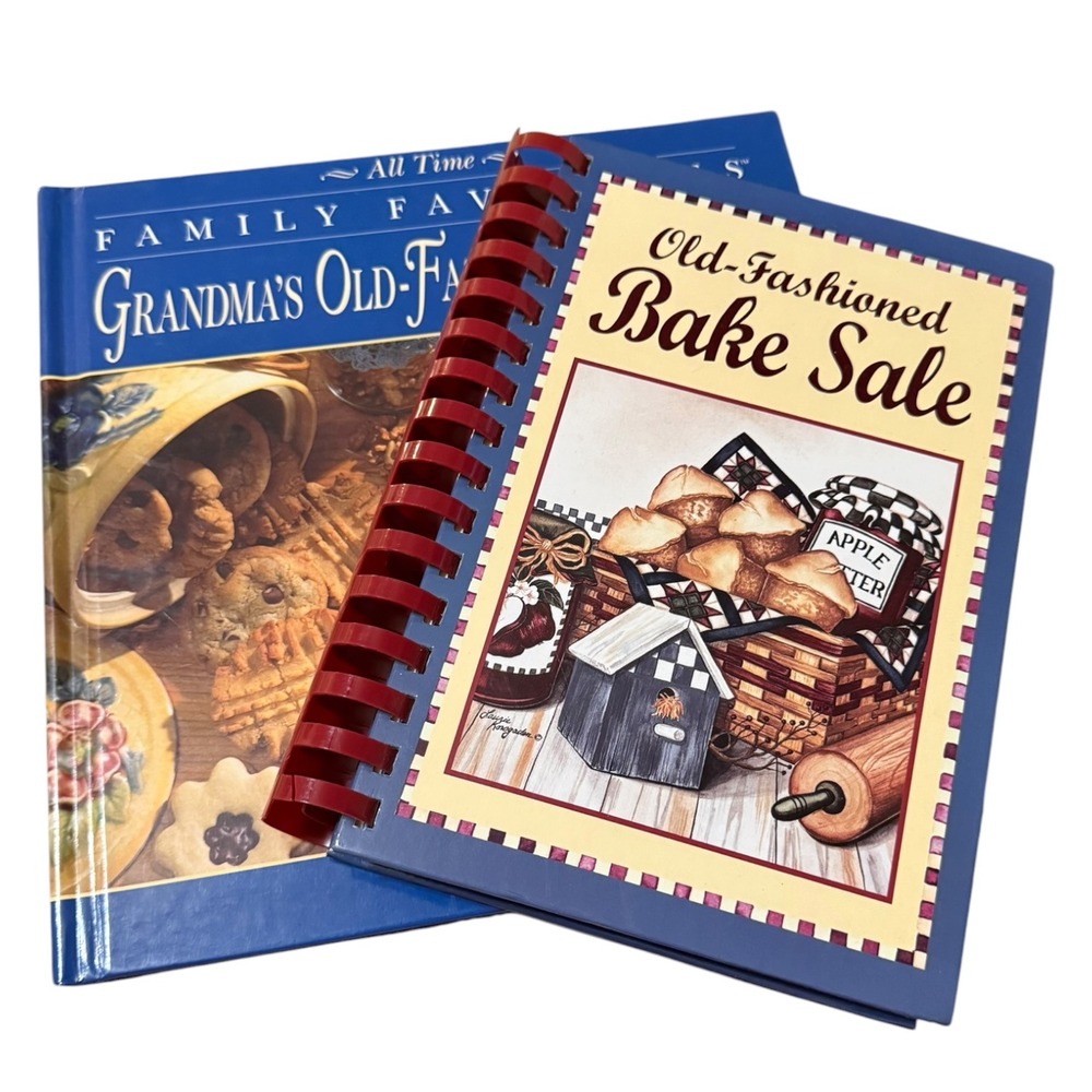 Publications International Grandma's Old-Fashioned Cookies & Bake Sale Book Set